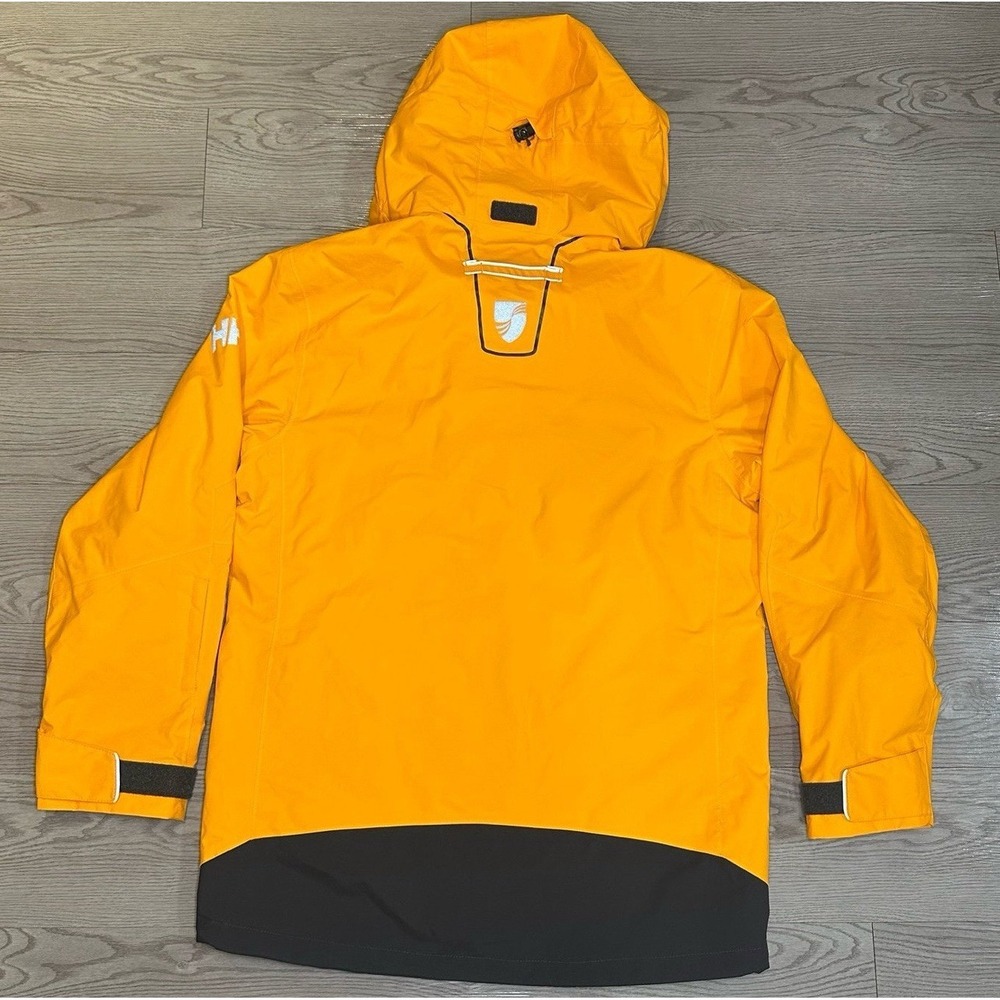 Helly Hansen Men Seabourn Expedition Full Zip Jacket Polar Shield Parka Orange M - Picture 2 of 11